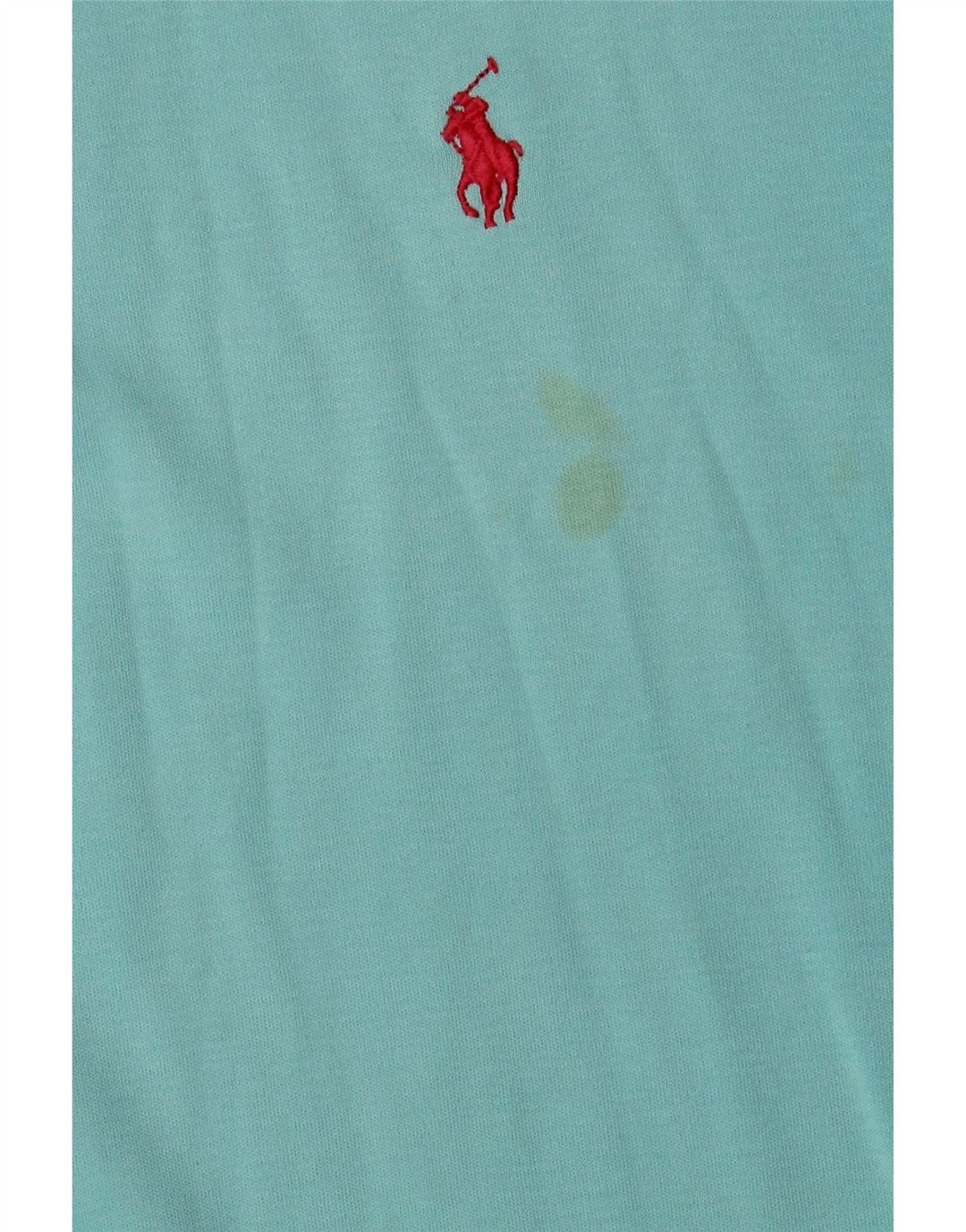 POLO RALPH LAUREN Mens Polo Shirt XL Turquoise Cotton