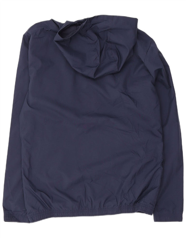 Puma Mens Box Hill FC Hooded Rain Jacket UK 38 Medium Navy Blue Polyester