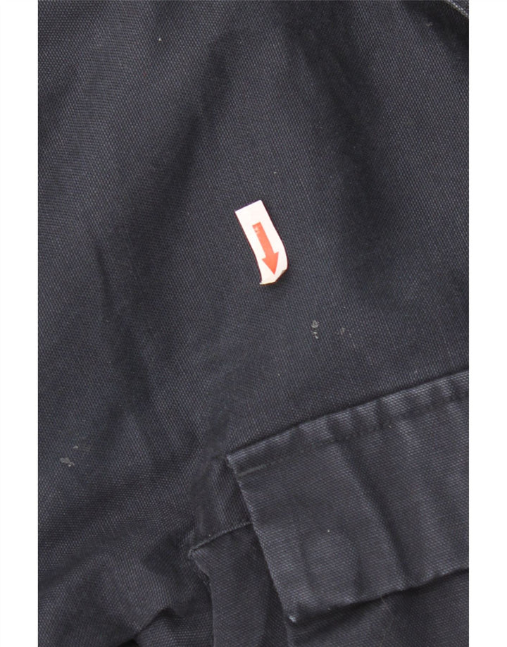Murphy & Nye Mens Utility Jacket UK 38 Medium Navy Blue Cotton
