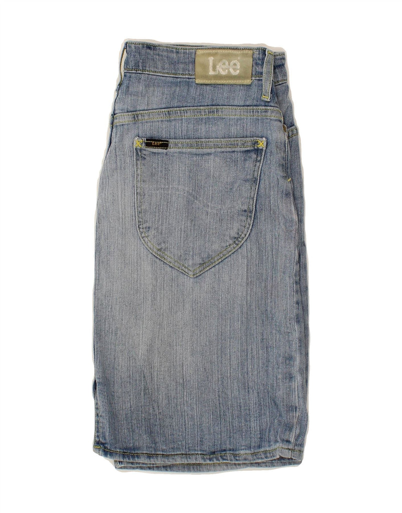 LEE Womens Denim Skirt W30 Medium Blue Cotton Vintage Lee and Second-Hand Lee from Messina Hembry 