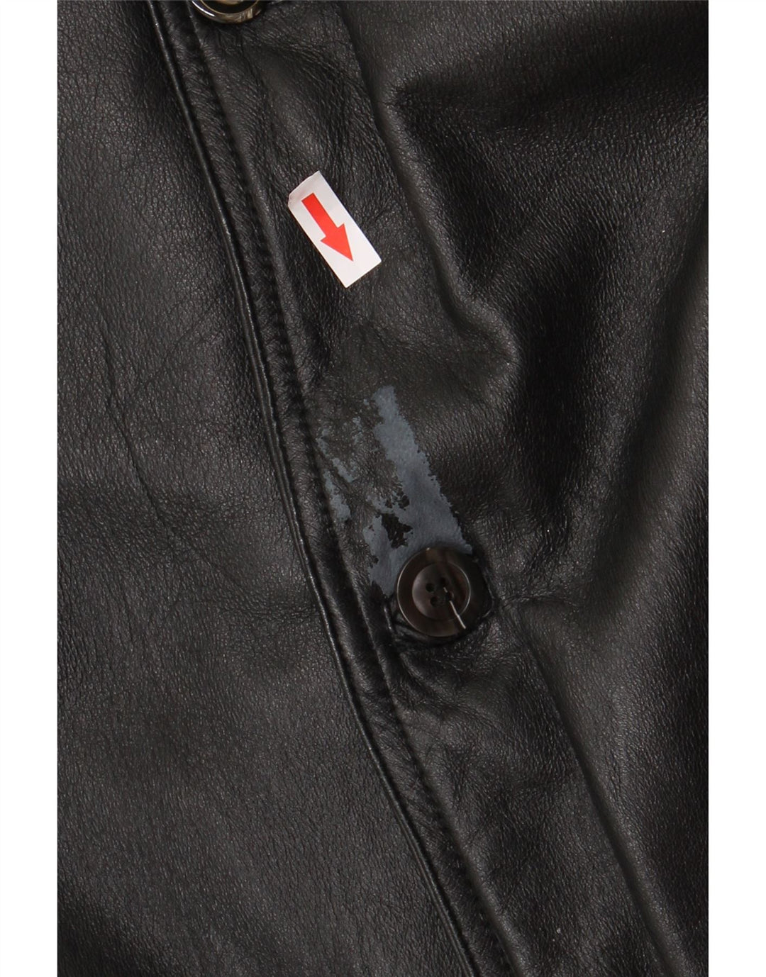 Vintage Mens Leather Jacket UK 40 Large Black