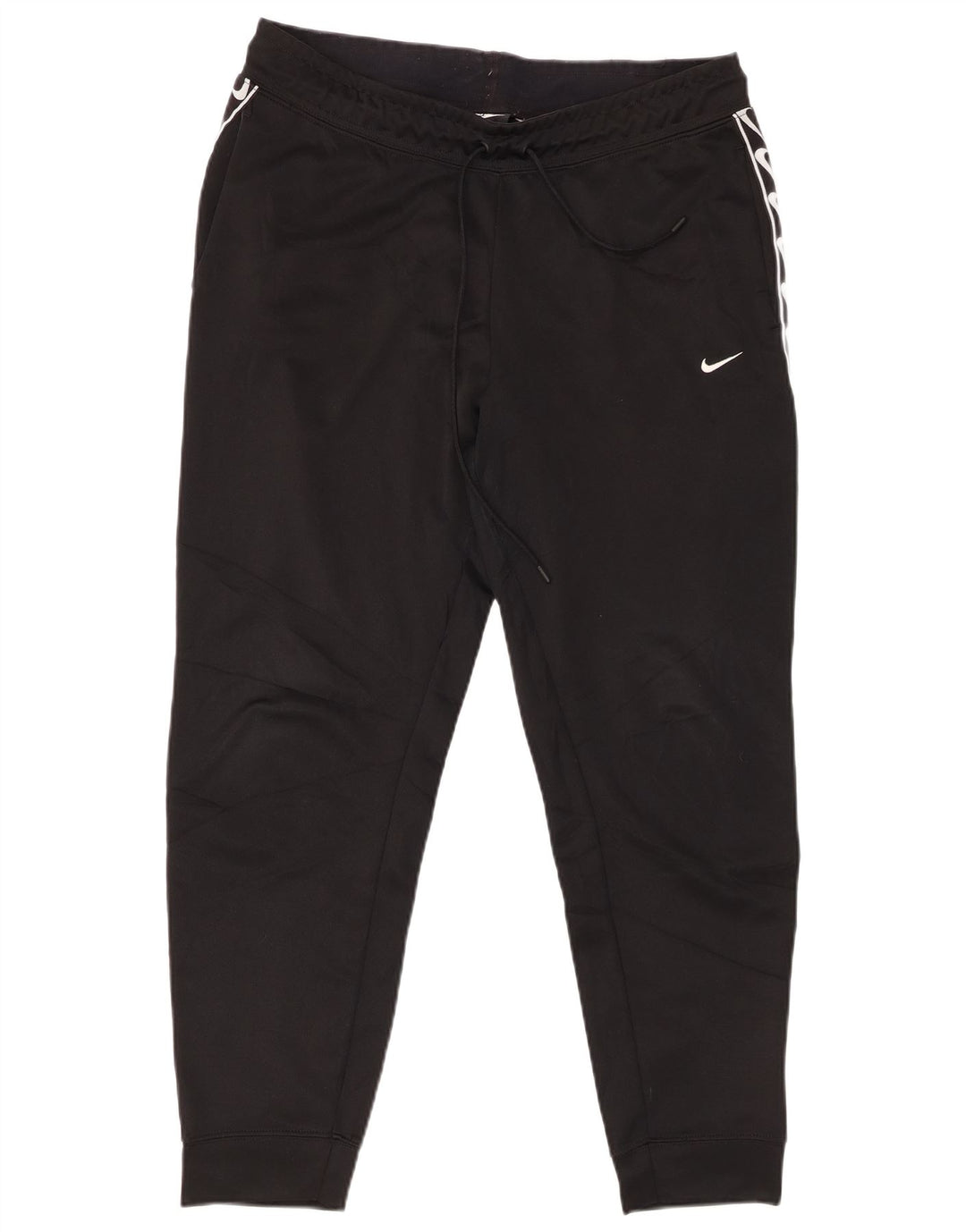 NIKE Mens Graphic Tracksuit Trousers Joggers Large  Black