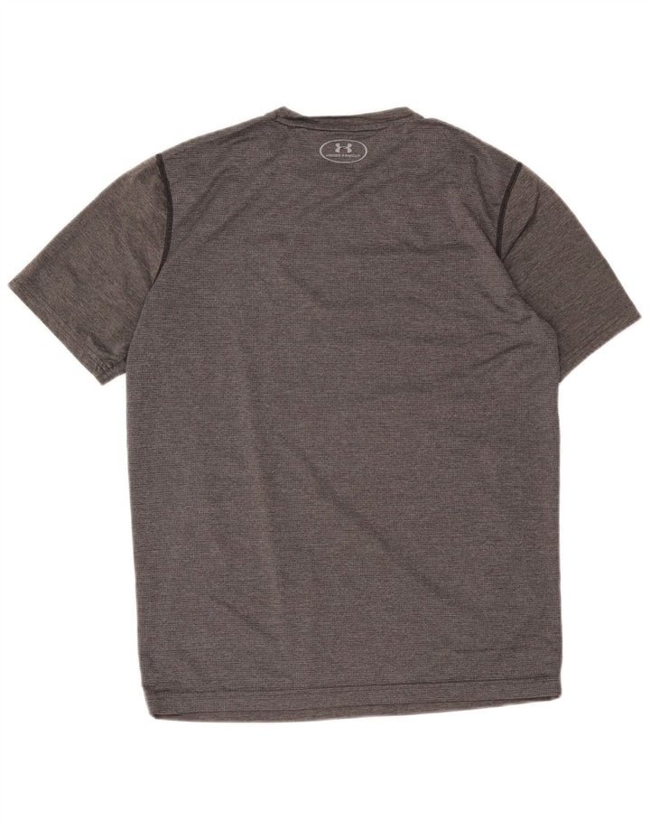 Under Armour Mens T-Shirt Top Medium Grey