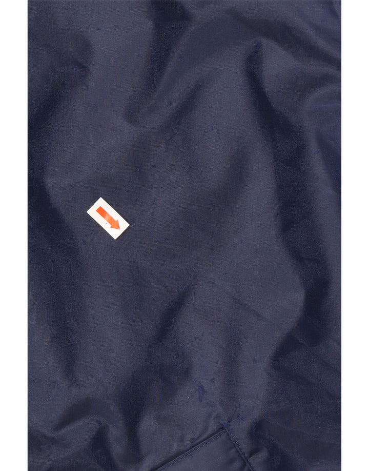 UMBRO Mens Windbreaker Jacket UK 38 Medium Navy Blue Polyamide