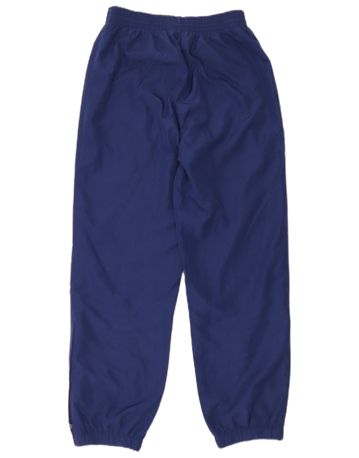 Erima Womens Tracksuit Trousers Joggers UK 10 Small Navy Blue Polyester