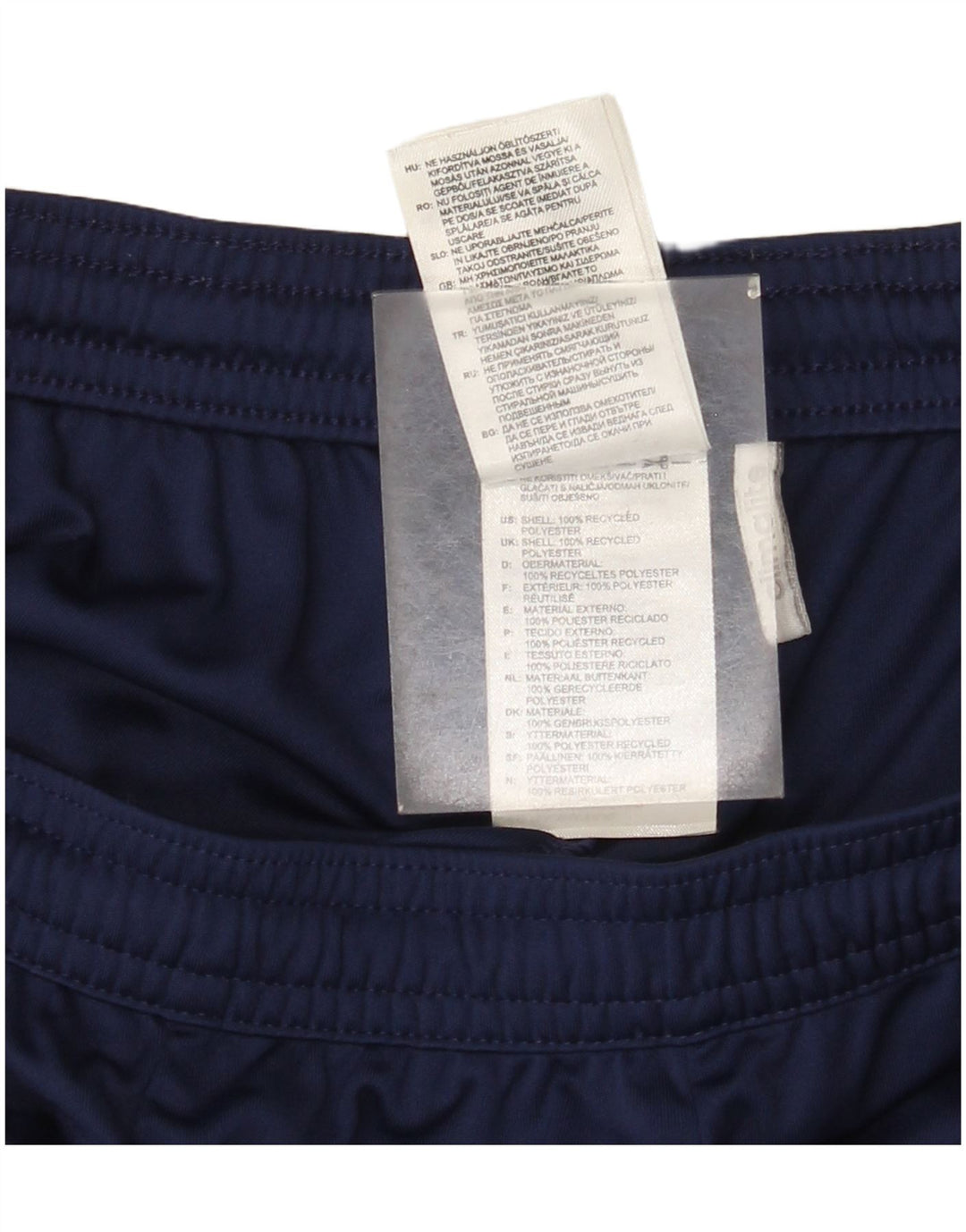 Adidas Mens Climalite Sport Shorts Large Navy Blue Colourblock Polyester