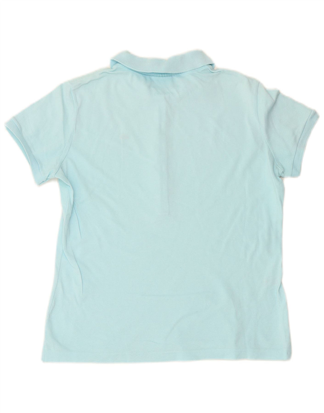 LACOSTE Womens Polo Shirt Size 48 XL Blue Cotton