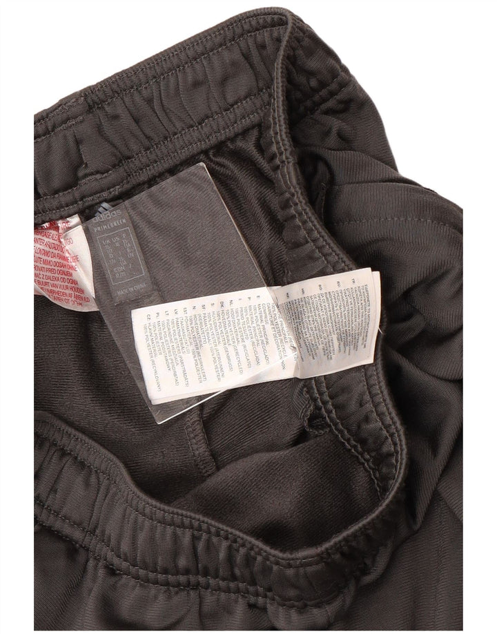 Adidas Boys Tracksuit Trousers 15-16 Years Grey Polyester