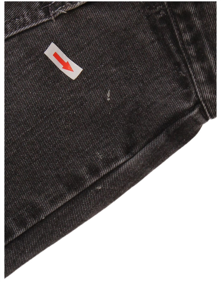 New Jeans Womens Denim Jacket UK 18 XL Black