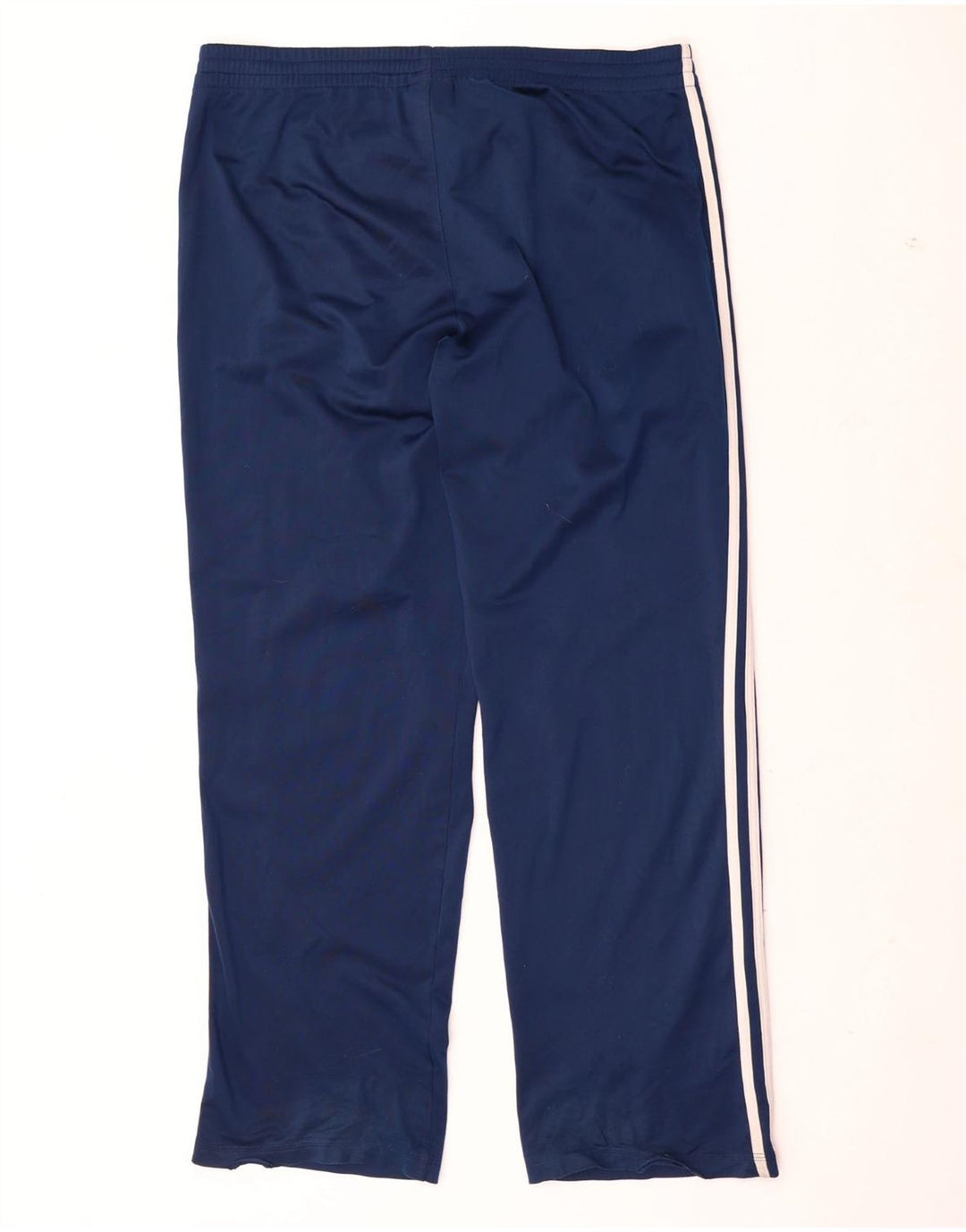 Adidas Mens Tracksuit Trousers Large Navy Blue Polyester