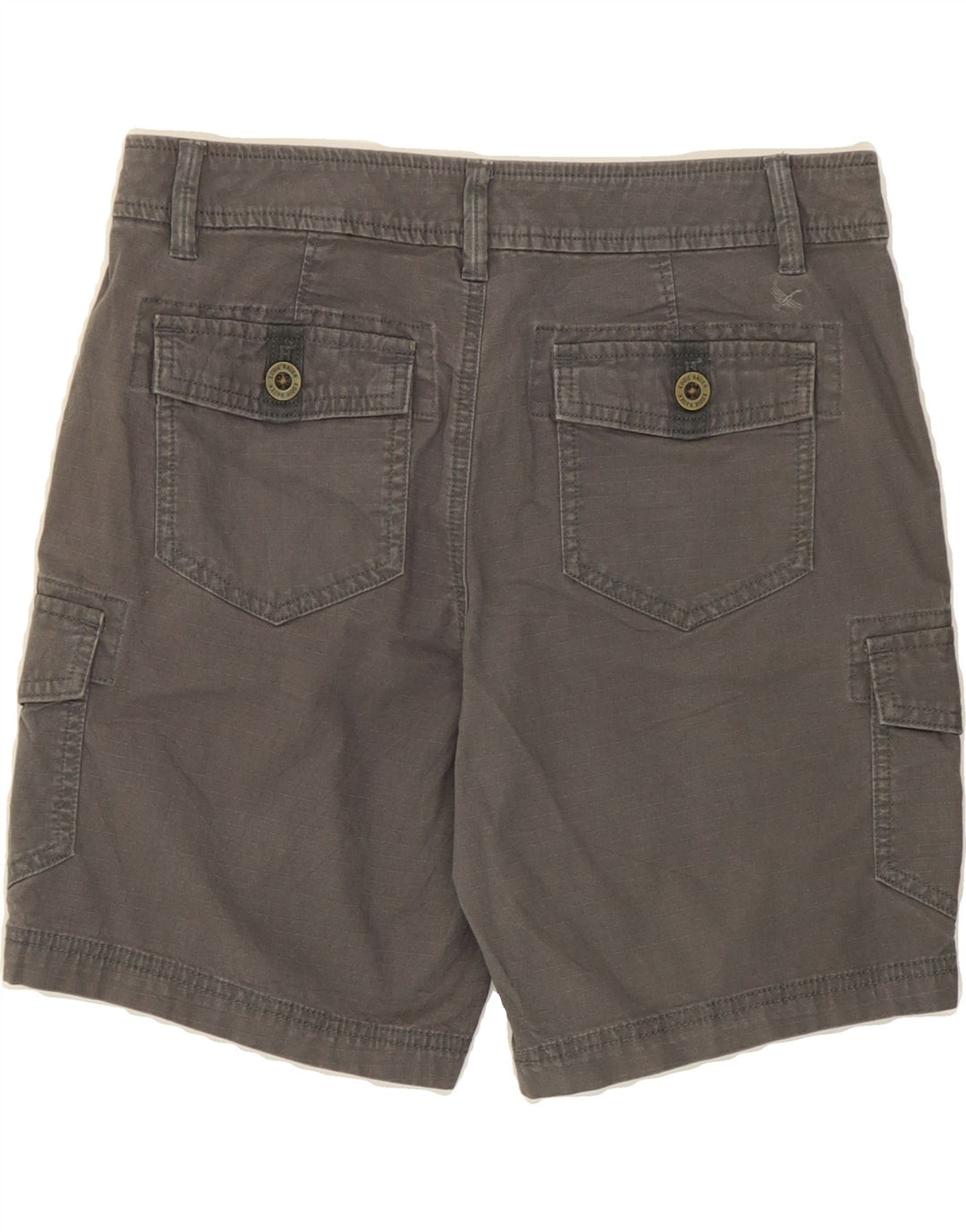 EDDIE BAUER Womens Cargo Shorts US 2 XS W30 Grey Cotton Vintage Eddie Bauer and Second-Hand Eddie Bauer from Messina Hembry 