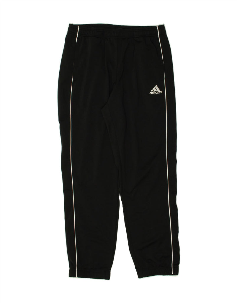 ADIDAS Mens Tracksuit Trousers Joggers Large Black Polyester | Vintage Adidas | Thrift | Second-Hand Adidas | Used Clothing | Messina Hembry 