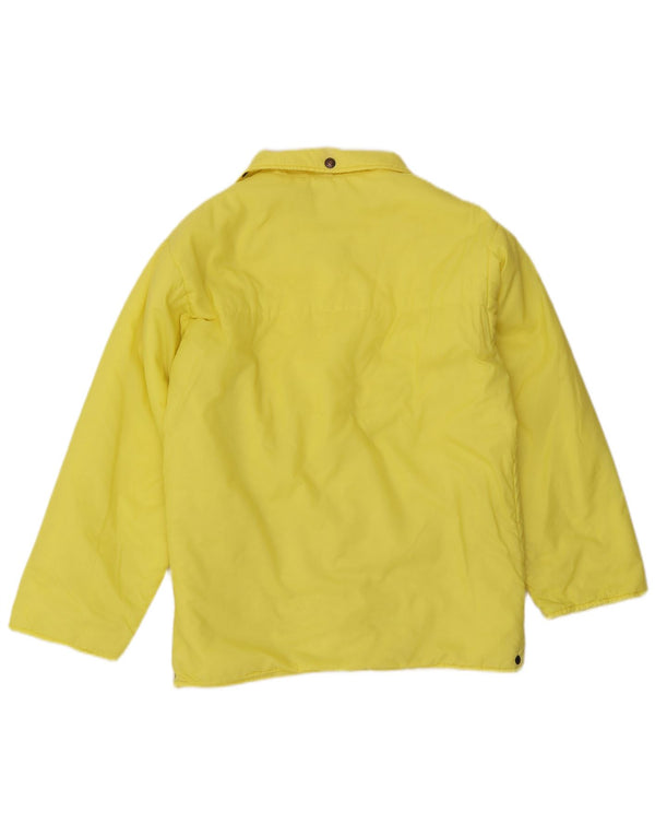 Fila Mens Liner Padded Jacket IT 48 Medium Yellow
