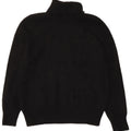 Marks & Spencer Womens Roll Neck Jumper Sweater UK 14 Large Black Cashmere