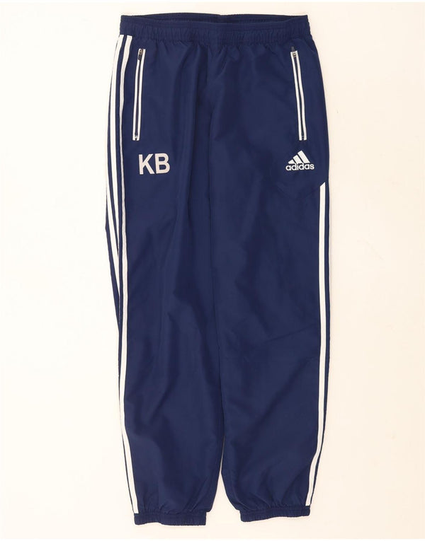 Adidas Mens Graphic Tracksuit Trousers Joggers UK 40/42 Medium Navy Blue