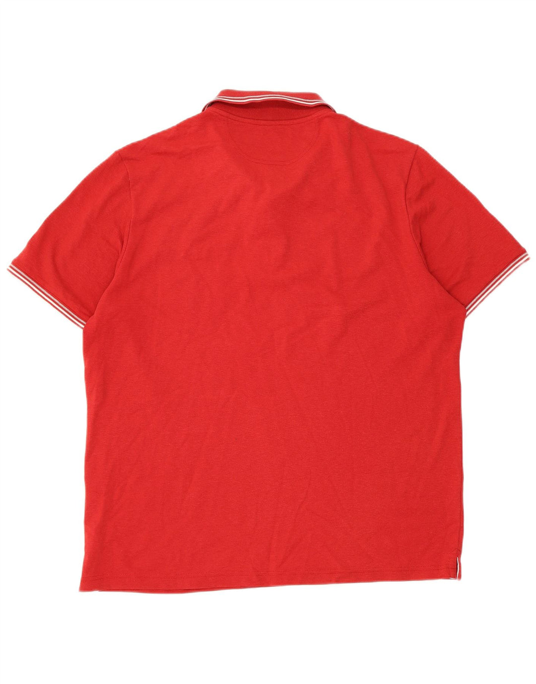 Champion Mens Easy Fit Polo Shirt XL Red Striped