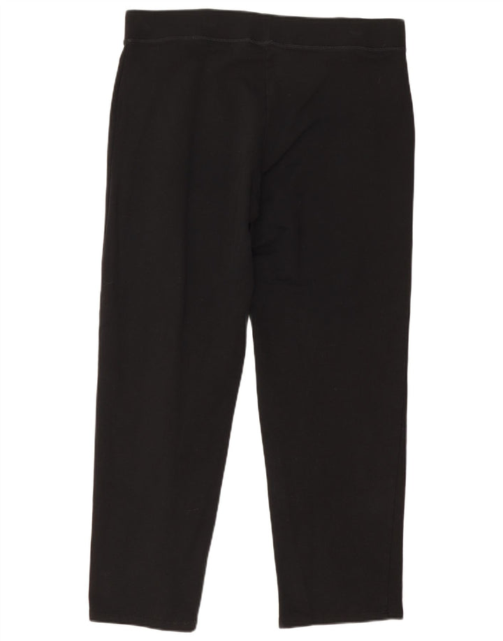 Marks & Spencer Womens Leggings UK 16 Large Black Cotton