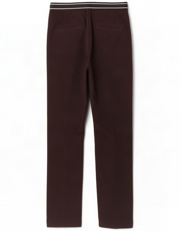 Zara Womens Slim Chino Trousers Small W26 L26 Black Cotton