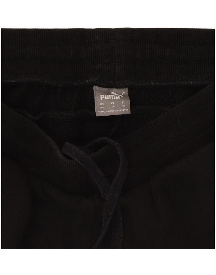 Puma Mens Tracksuit Trousers Joggers XS  Black