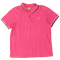 LOTTO Mens Polo Shirt Medium Pink Cotton
