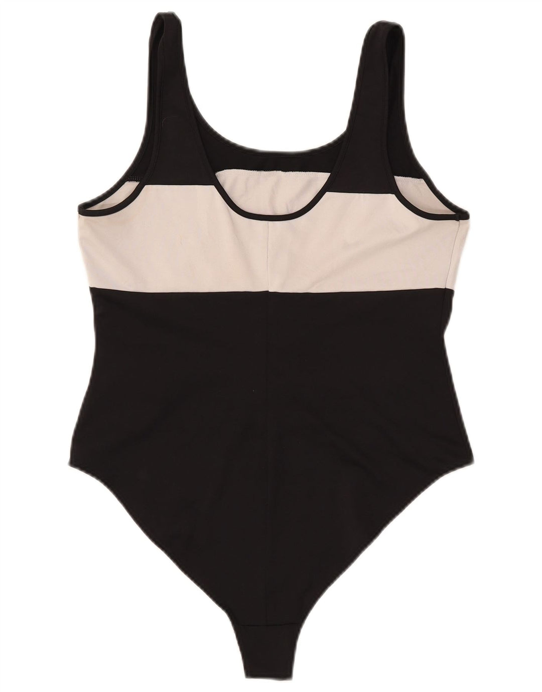 LEVI'S Womens Graphic Sleeveless Bodysuit UK 14 Large Black Colourblock