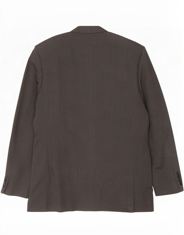 Marks & Spencer Mens 2 Button Regular Fit Blazer Jacket UK 44 XL Grey