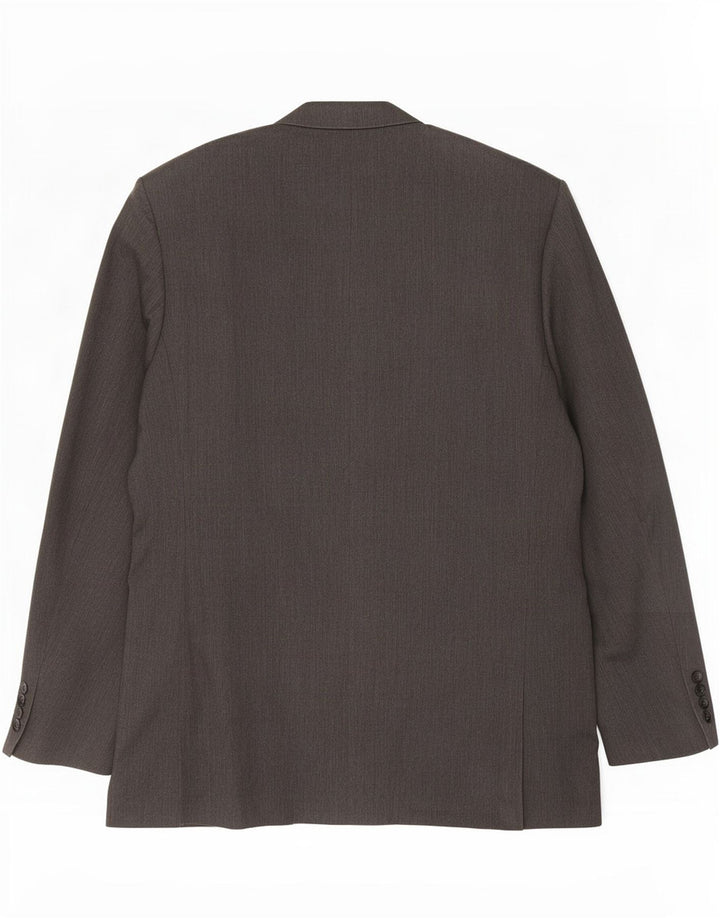 Marks & Spencer Mens 2 Button Regular Fit Blazer Jacket UK 44 XL Grey