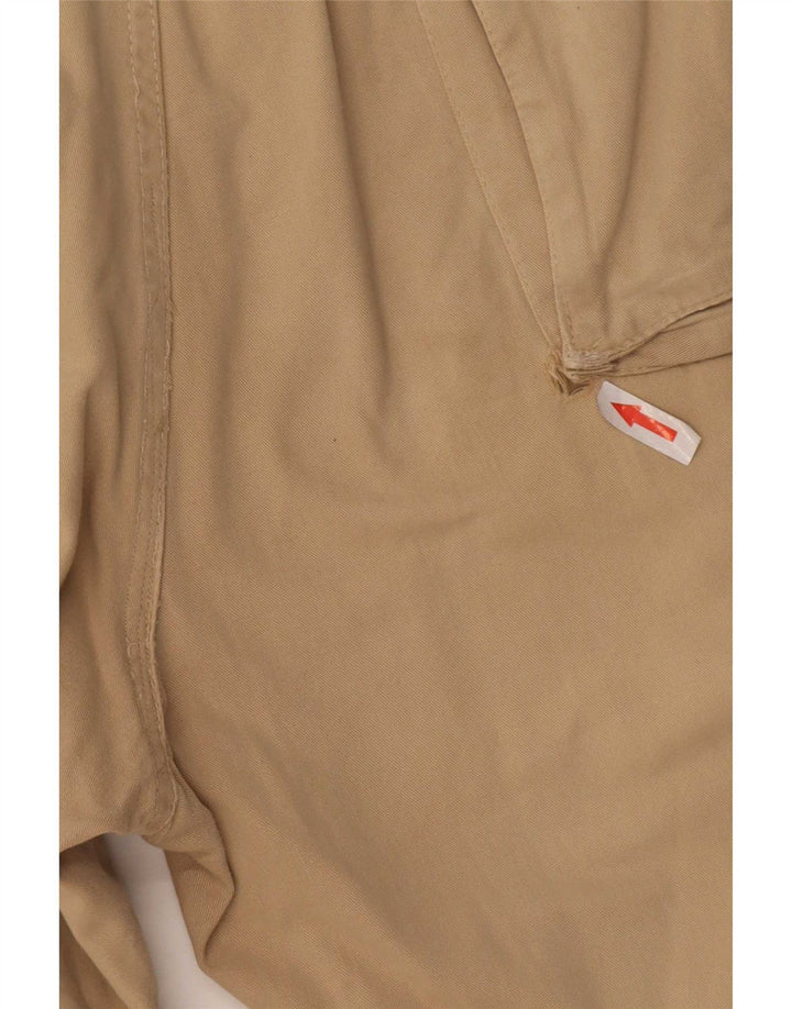 Carrera Mens Cargo Shorts Large W36 Beige Cotton