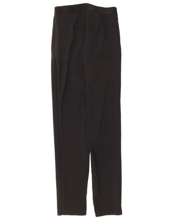 Marks & Spencer Womens High Waist Skinny Trousers UK 10 SmallW30 L31 Black