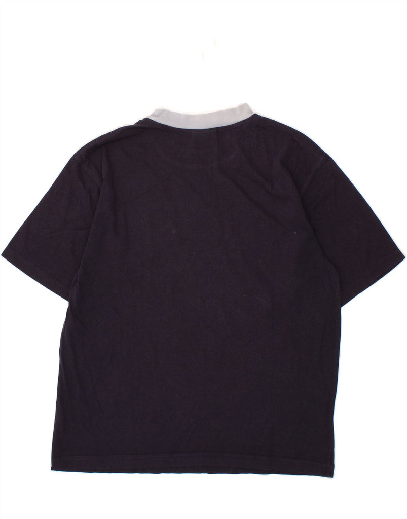 PUMA Mens Graphic T-Shirt Top Medium Navy Blue Cotton Vintage Puma and Second-Hand Puma from Messina Hembry 