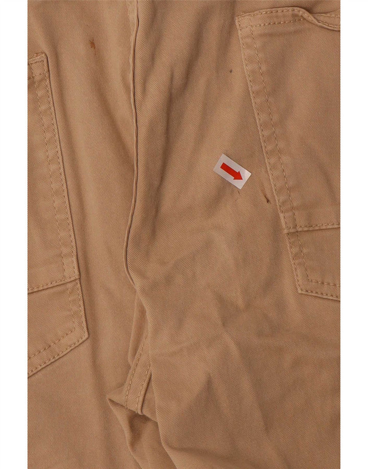 Bench Mens Slim Casual Trousers W34 L32 Beige