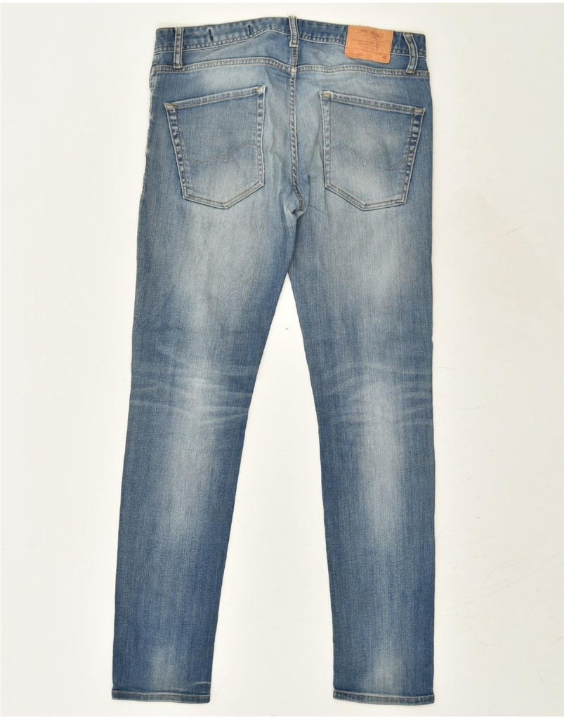 JACK & JONES Mens Tim Slim Jeans W34 L33 Blue | Vintage Jack & Jones | Thrift | Second-Hand Jack & Jones | Used Clothing | Messina Hembry 