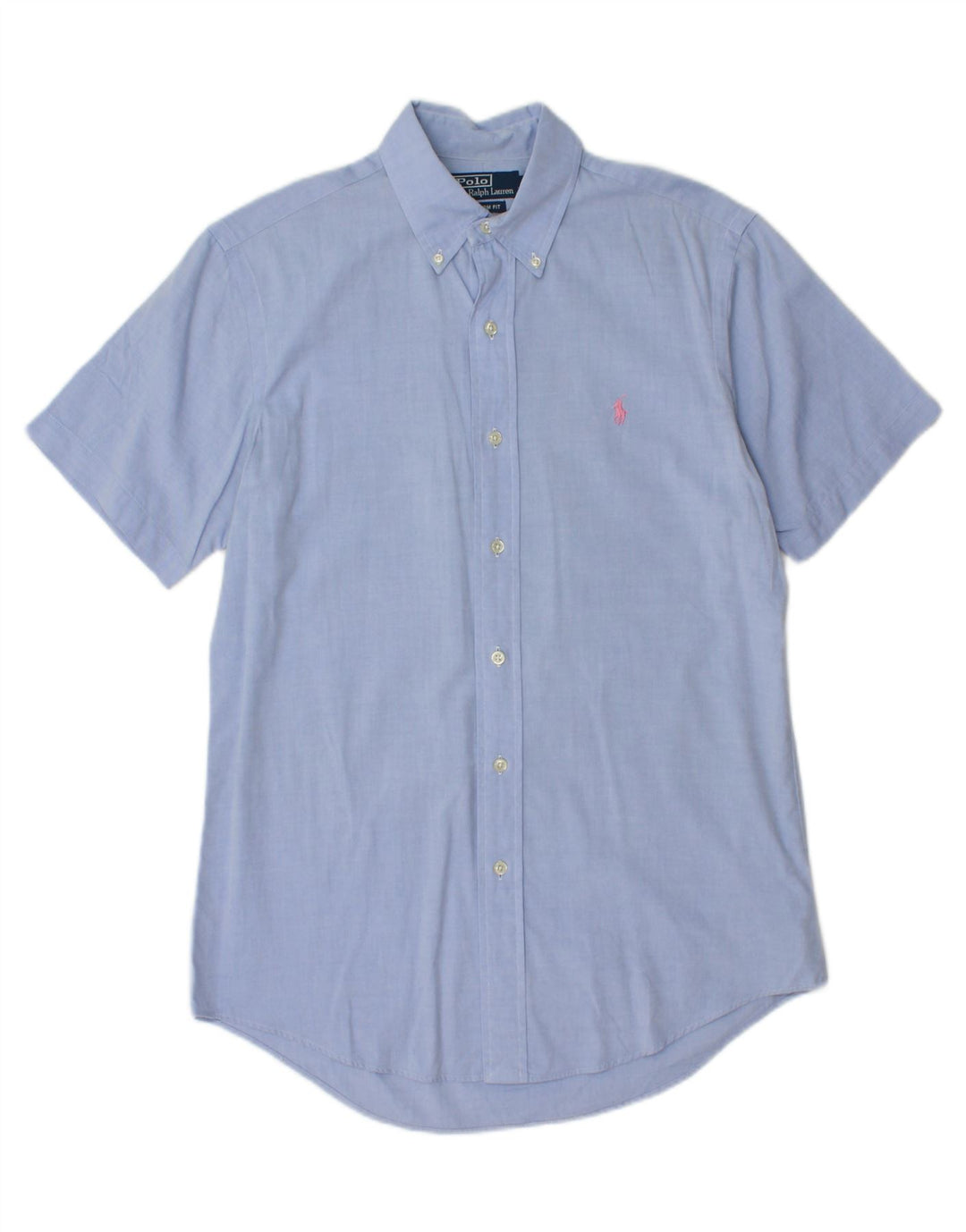 POLO RALPH LAUREN Mens Custom Fit Shirt Size 38 15 Medium Blue