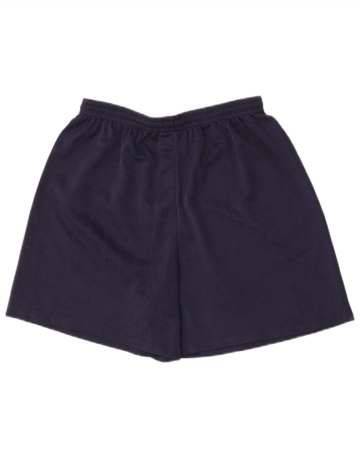 Umbro Mens Sport Shorts Large Navy Blue Polyester