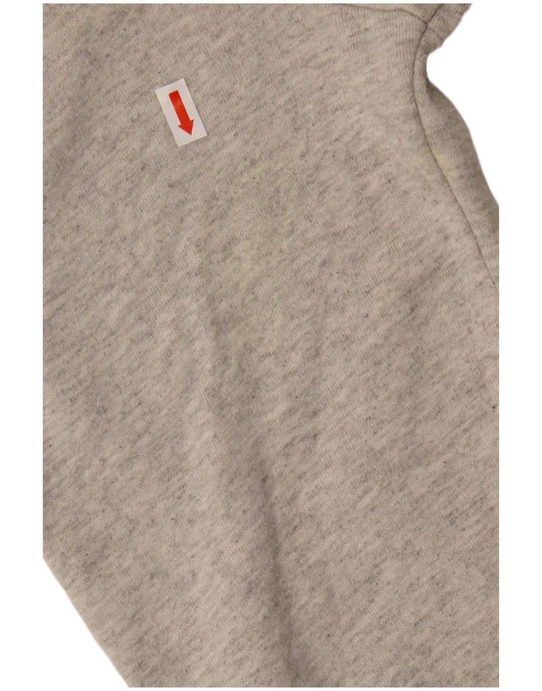 Jack & Jones Mens Graphic Hoodie Jumper Medium Grey Cotton