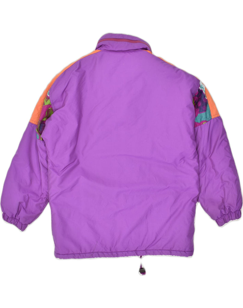 BRUGI Boys Windbreaker Jacket 12-13 Years Purple Colourblock | Vintage Brugi | Thrift | Second-Hand Brugi | Used Clothing | Messina Hembry 