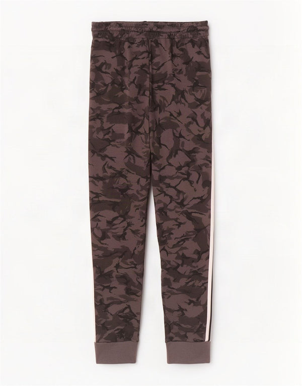 Adidas Mens Tracksuit Trousers Joggers Medium Grey Camouflage Cotton