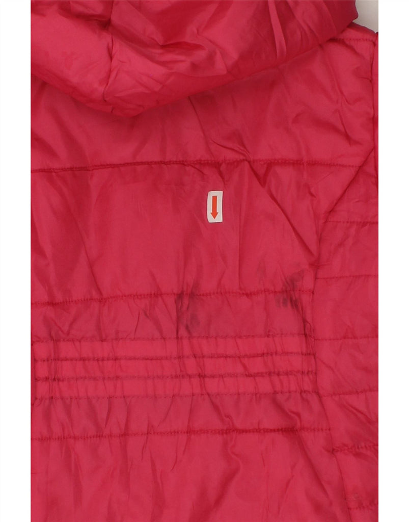 TOMMY HILFIGER Girls Hooded Padded Jacket 3-4 Years Pink Polyester | Vintage Tommy Hilfiger | Thrift | Second-Hand Tommy Hilfiger | Used Clothing | Messina Hembry 