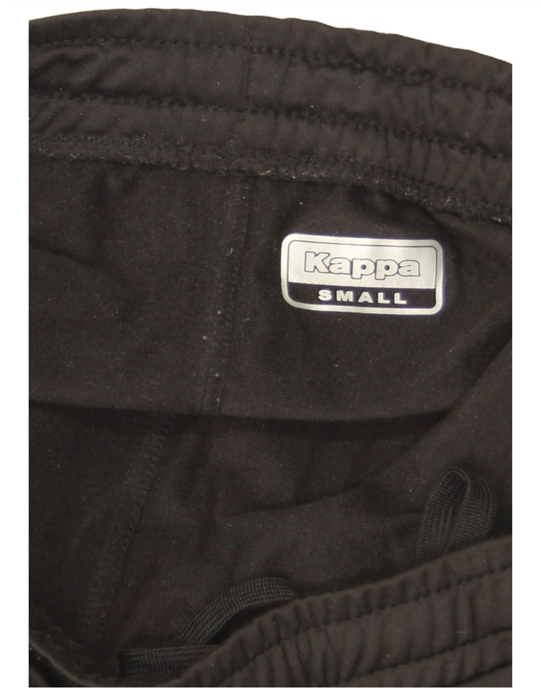 Kappa Mens Tracksuit Trousers Joggers Small  Black