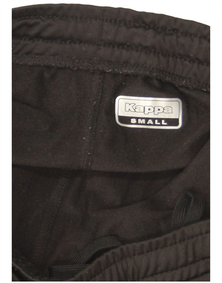 Kappa Mens Tracksuit Trousers Joggers Small  Black