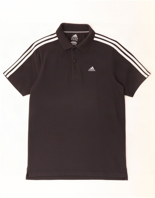 Adidas Mens Clima 365 Polo Shirt Medium Black Cotton