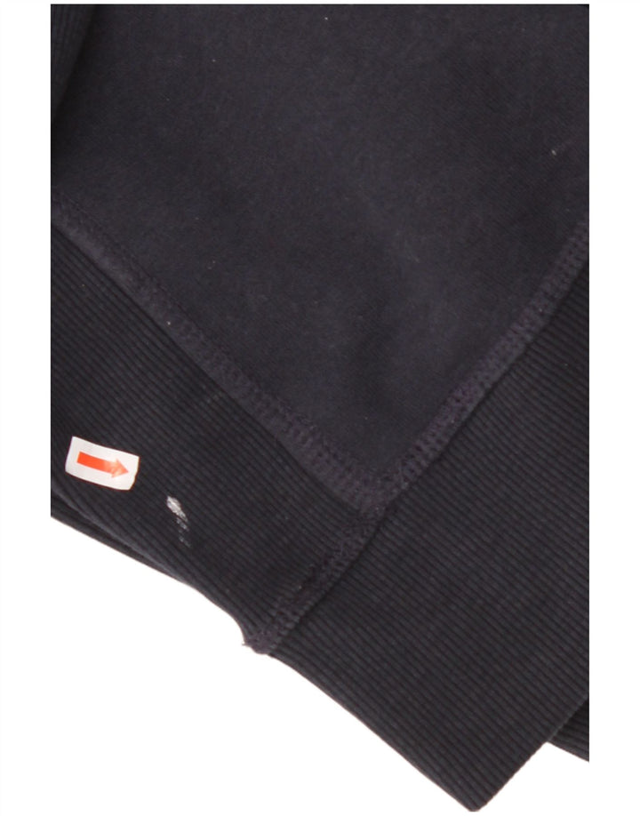 SUPERDRY Mens Sweatshirt Jumper Small Navy Blue Cotton
