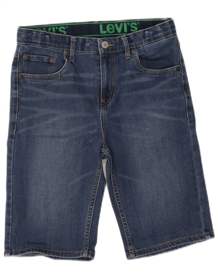 Levi's Boys Denim Shorts 15-16 Years W29 Blue Cotton