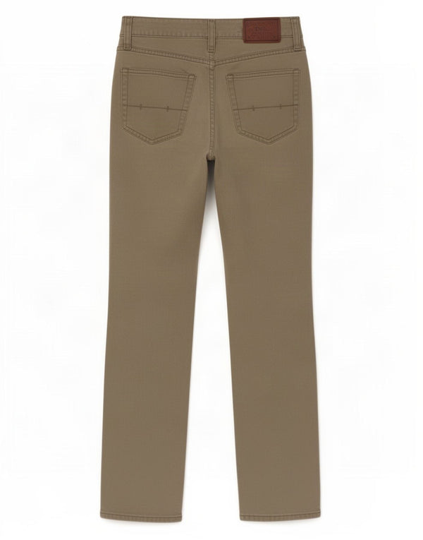 Polo Ralph Lauren Boys Slim Casual Trousers 9-10 Years W25 L27 Khaki Cotton