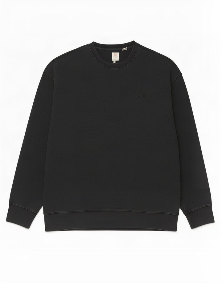 Levi's Mens Relaxed Fit Sweatshirt Jumper XL Black