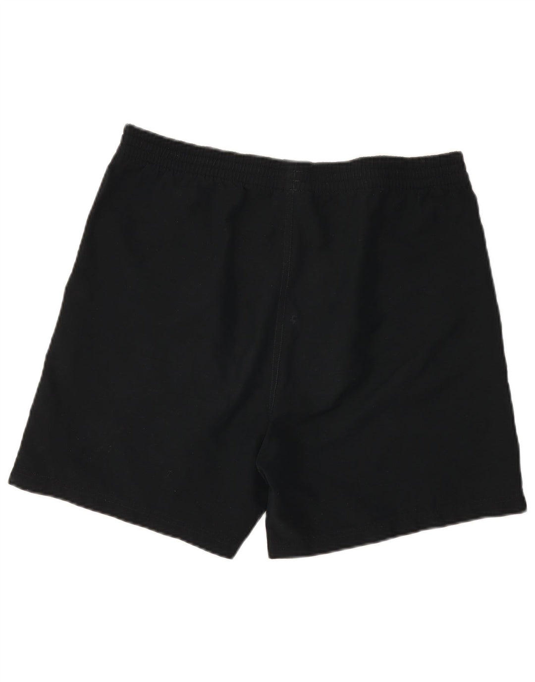 REEBOK Mens Sport Shorts XL W38 L6 Black Striped Polyester