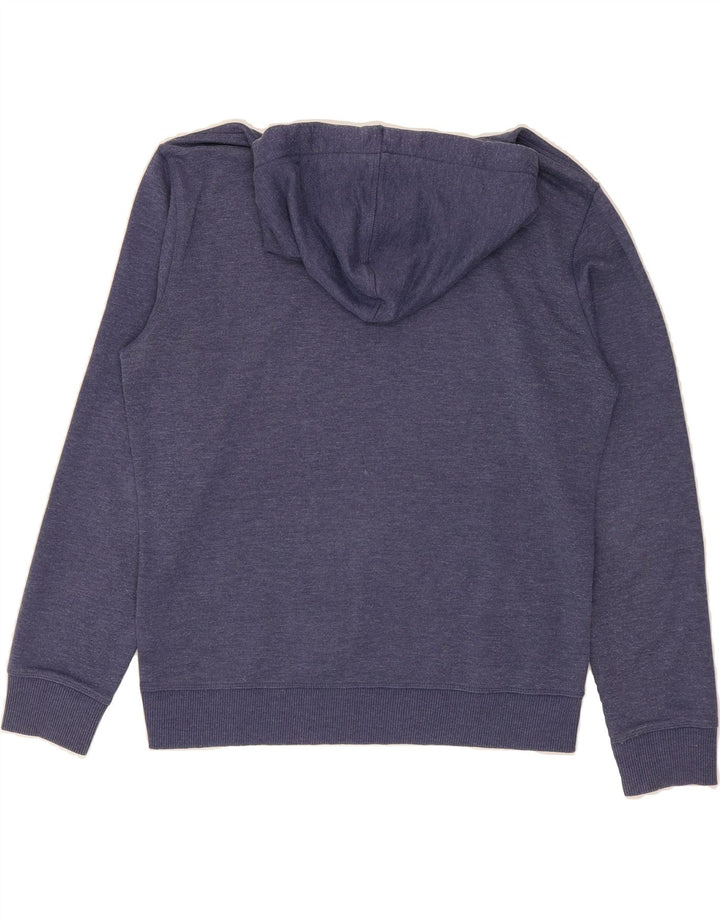 LEE Mens Graphic Hoodie Jumper Medium Navy Blue Cotton Vintage Lee and Second-Hand Lee from Messina Hembry 