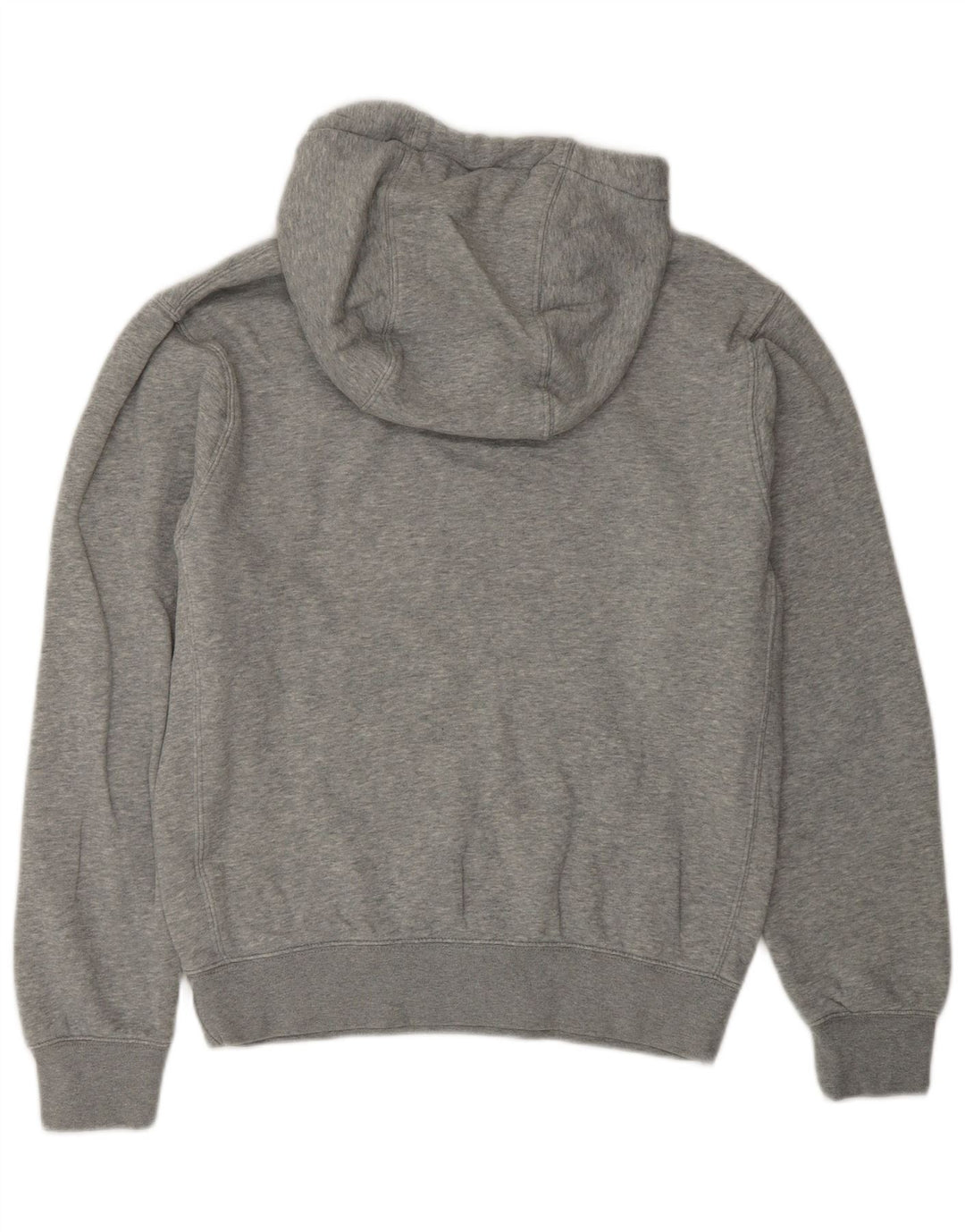 NIKE Mens Hoodie Jumper XS Grey Cotton