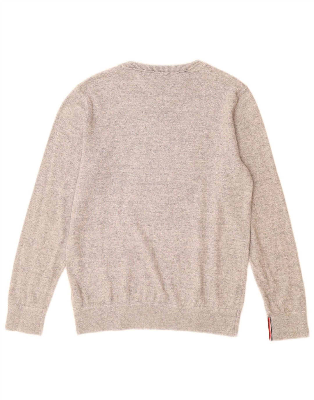 Tommy Hilfiger Boys Graphic Sweatshirt Jumper 11-12 Years Grey Cotton