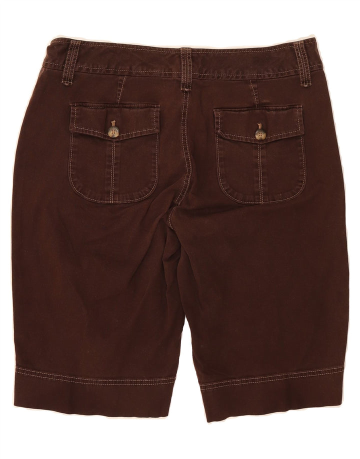EDDIE BAUER Womens Chino Shorts US 10 Large W34 Brown Cotton Vintage Eddie Bauer and Second-Hand Eddie Bauer from Messina Hembry 